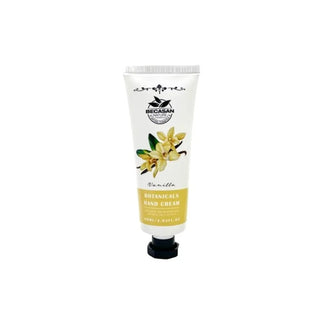 Tub de crema de maini Becasan Botanicals Vanilla, pe fundal alb