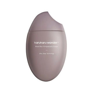Cosmetic bottle with 'haruharu wonder' branding on a white background