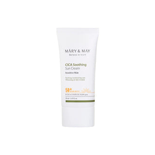 Crema pentru protectie solara cu centella asiatica SPF50+ PA++++ mini, Mary and May, 12g