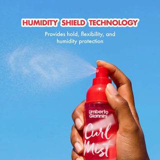 Umberto Giannini Curl Jelly Strawberry Glaze Spray parfumat hidratant pentru parul cret, 150 ml