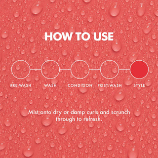 Umberto Giannini Curl Jelly Strawberry Glaze Spray parfumat hidratant pentru parul cret, 150 ml