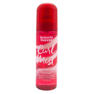 Umberto Giannini Curl Jelly Strawberry Glaze Spray parfumat hidratant pentru parul cret, 150 ml