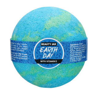 Bila de baie efervescenta cu vitamina E, Earth Day, Beauty Jar, 150g