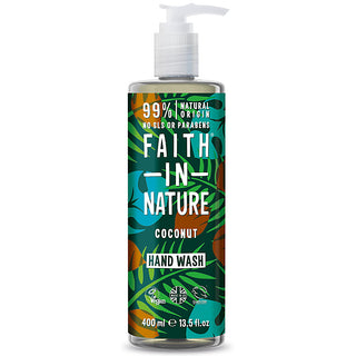 Sapun lichid natural cu cocos, Faith in Nature, 400 ml