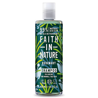 Sampon natural echilibrant cu rozmarin, pentru par normal sau gras, Faith in Nature, 400 ml