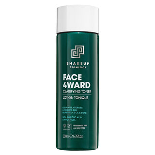 Toner Clarifiant pentru Barbati, FACE 4WARD, SHAKEUP Cosmetics, 200 ml