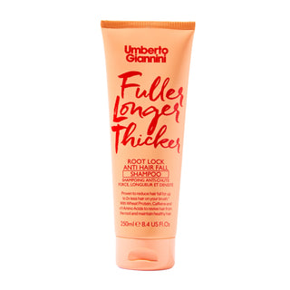 Umberto Giannini Fuller Longer Thicker Root Lock Sampon impotriva caderii parului, 250 ml