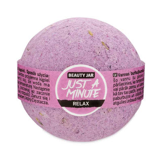 Bila de baie relaxanta cu lavanda, Just a minute, Beauty Jar, 150g