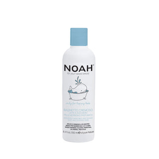 Gel de dus cremos cu lapte & zahar pentru copii , Noah, 250 ml