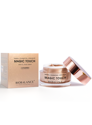 Magic Touch - Primer, fond de ten si anti-cearcan cu vitamina C, Bio Balance, 30 ml