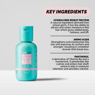 Sampon Travel Size pentru Fortifierea si Accelerarea Cresterii Parului, Hairburst, 60 ml