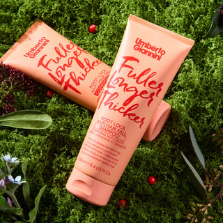 Umberto Giannini Fuller Longer Thicker Root Lock Sampon impotriva caderii parului, 250 ml