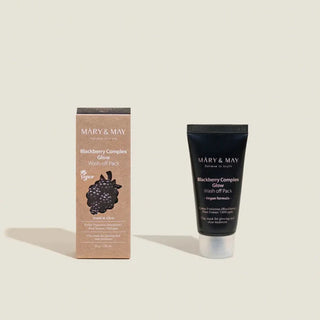 Masca tip wash-off cu extract de mure mini, Mary and May, 30g