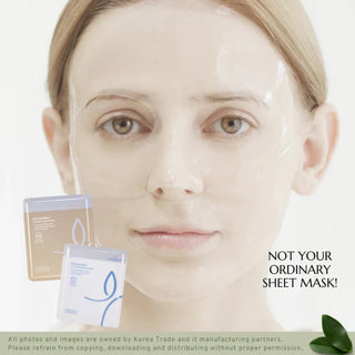 Masca de hidrogel premium anti-rid cu Pullulan, 30 g, Beauugreen