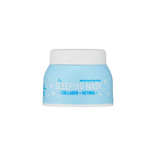 Masca de noapte hidratanta si hranitoare cu colagen si retinol, Look At Me, 100ml