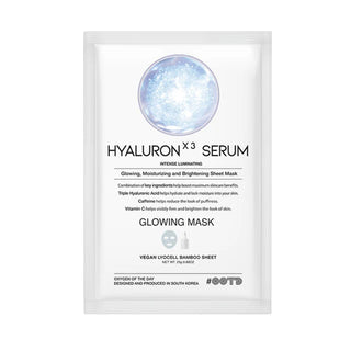 Masca tip servetel cu trei tipuri de acid hialuronic, #OOTD, 25g