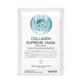 Masca tip servetel pentru hidratare si fermitate cu colagen, #OOTD, 25 g Tuju -