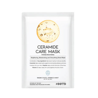 Masca tip servetel pentru luminozitate si revitalizare cu ceramide, #OOTD, 25 g Tuju -