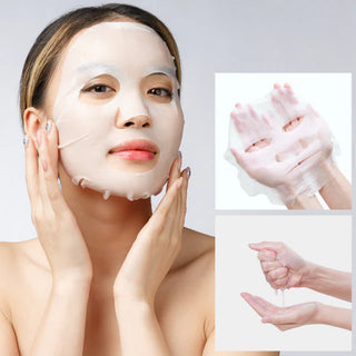 Masca tip servetel pentru luminozitate si revitalizare cu ceramide, #OOTD, 25 g Tuju -