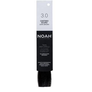 Vopsea de par naturala, Saten inchis, 3.0, Noah, 140 ml