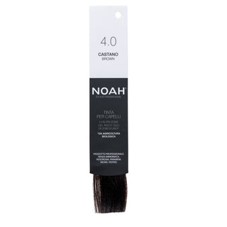 Vopsea de par naturala, Saten, 4.0, Noah, 140 ml