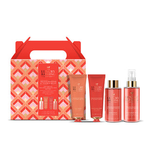 Set Cadou Top To Toe Essentials, The Luxury Bathing Company, Orange Blossom & Tonka Bean, 300 ml