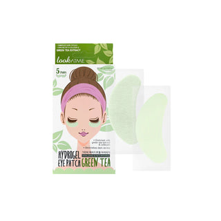 Plasturi de hidrogel hranitori si hidratanti cu ceai verde, Look At Me, 5 perechi