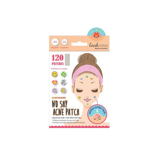 Plasturi hidrocoloidali anti-acnee cu acid salicilic si arbore de ceai, Look At Me, 120 buc.