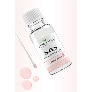 S.O.S. Drying Serum, Ser pentru Uscarea Acneei, Bio Balance, 20 ml