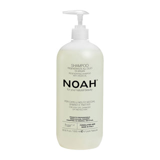 Sampon natural regenerant cu ulei de argan pentru par foarte uscat si tratat (1.4), Noah, 1000 ml