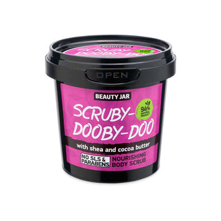 Scrub hranitor pentru corp, cu unt de shea si cacao, Scruby-Dooby-Doo, Beauty Jar, 200 g