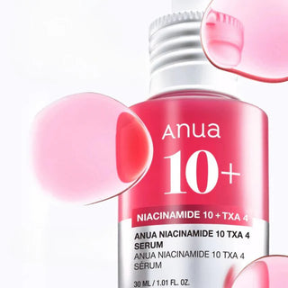 Serum cu 10% niacinamide si 4% acid tranexamic, Anua, 30 ml Tuju -
