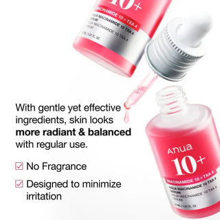 Serum cu 10% niacinamide si 4% acid tranexamic, Anua, 30 ml Tuju -