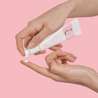 Serum pentru zona ochilor cu cafeina, colagen si Vitamina E, 30g | #OOTD