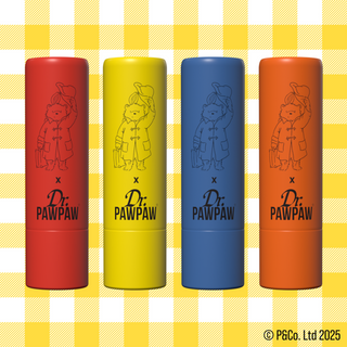 Set 4 balsamuri de buze Paddington™ Travels aroma Orange Marmalade + Original Balm + Strawberry Jam + Hot Chocolate Dr.PAWPAW