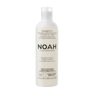 Sampon natural hidratant cu fenicul pentru par uscat, fragil si lipsit de stralucire (1.2), Noah, 250 ml