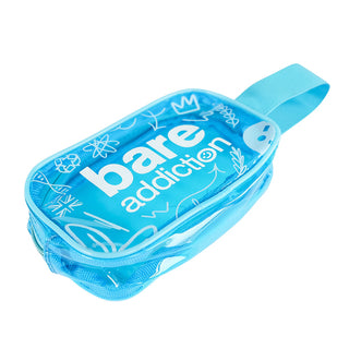 Portfard mic pentru produse cosmetice, Blue, Bare Addiction