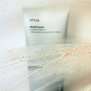 Spuma pentru curatare in profunzime cu extract de Houttuynia Cordata si quercetina, Anua, 150 ml Tuju -