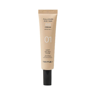 Crema coloranta BB Cream SPF40 PA++ Full Cover 3-in-1 Max, Light, Trimay, 30 ml