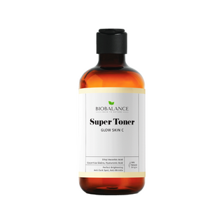 Super Toner Glow Skin C, Antirid si Iluminator, Impotriva Petelor Pigmentare, pentru Toate Tipurile de Ten, Bio Balance 250 ml