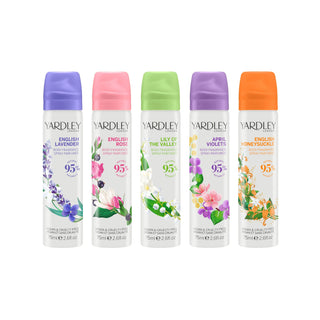 Spray de corp cu parfum de lavanda, English Lavender, Yardley, 75 ml Tuju -