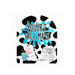Masca tip servetel pentru hranire si calmare cu iaurt, Look At Me, 25ml