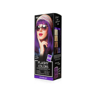 Flashy Colors Violet Purple, Nuantator semipermanent, violet, 100% vegan, Neva, 100 ml