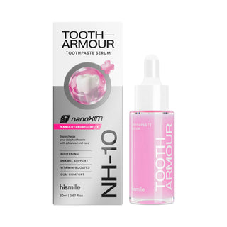 Hismile Tooth Armour pasta de dinti tip ser pentru albirea dintilor, cu efect de protectie a smaltului, 20 ml