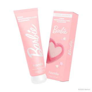 Hismile Barbie Pink Marshmallow pasta de dinti cu flour si aroma de bezea, 100 g