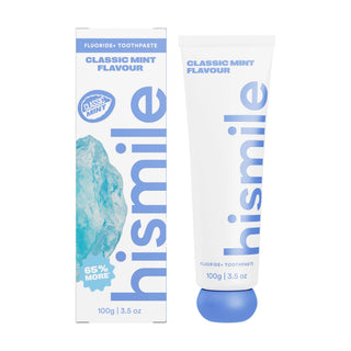 Hismile Classic Mint pasta de dinti cu fluor si aroma de menta, 100 g