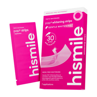 Hismile set benzi pentru albirea dintilor cu tehnologie PAP+, 14 benzi