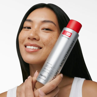 Hismile iD Stain Apa de gura pentru indepartarea impuritatilor si a depunerilor de la suprafata dintilor, 237 ml