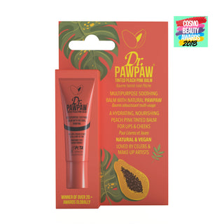 Balsam multifunctional vegan, nuanta Pink Peach, Dr.PAWPAW, 10 ml