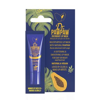 Masca vegana de noapte, cu peptide, pentru buze, ochi si fata, Dr.PAWPAW, 10 ml